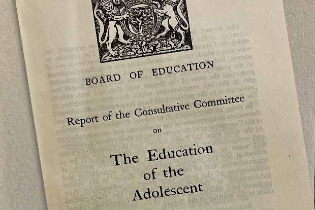 1926 Hadow Report Education
